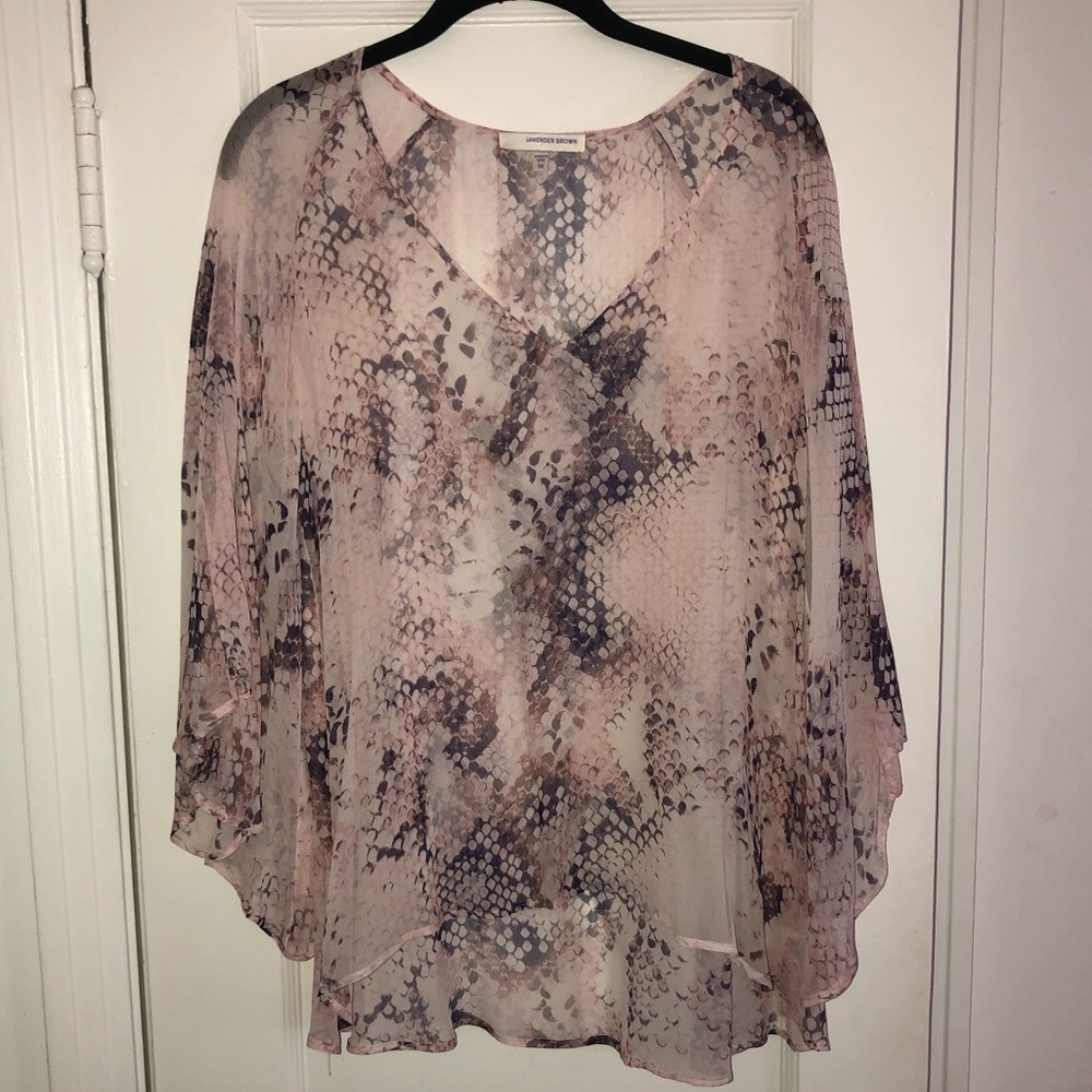 Snakeskin Top